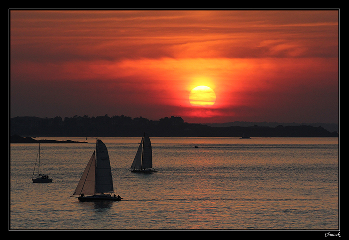 2/10/2011 - Saint Malo Coucher de Soleil Saint Malo