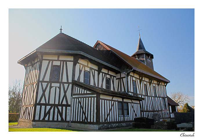 eglise pans de bois