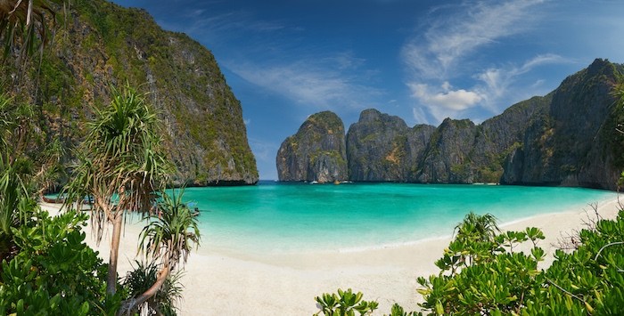 la plage Maya Bay